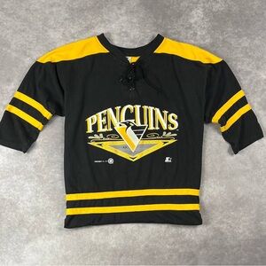 [209] Yellow Pittsburgh
Penguins NHL Starter Hockey Jersey M Size